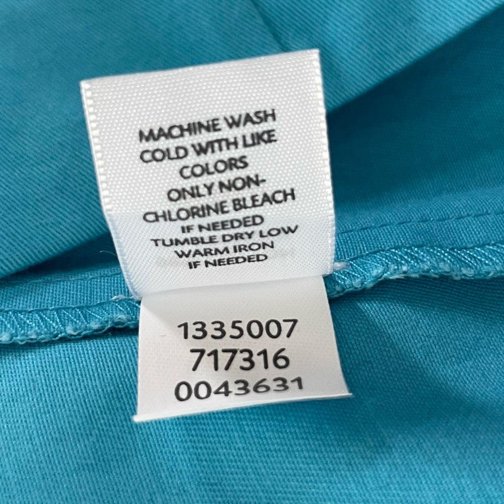 NEW J. Jill Stretch Aqua Blue Turquoise Perfect Pencil Skirt Size 18 NWT - Picture 8 of 9